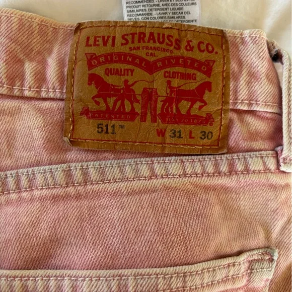 LEVIS JEANS - Peach Color - Picture 5 of 5